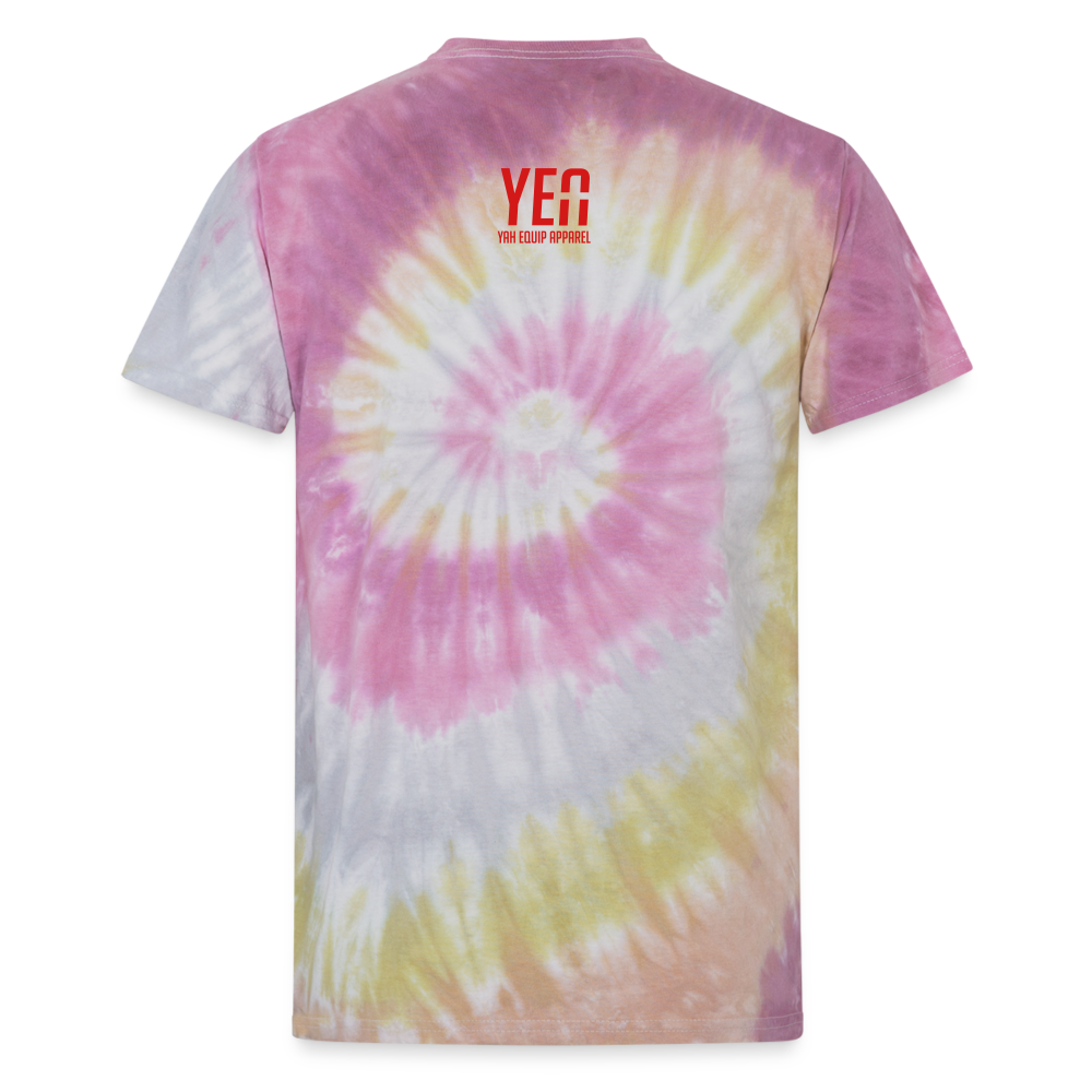 Read Yo Bible Tie Dye Tee Unisex Tie Dye T-Shirt | Dyenomite 200CY - Yah Equip Apparel
